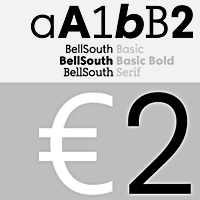 Bellsouth typography